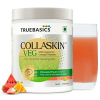 Thumbnail for TrueBasics Collaskin Mixed Fruit Flavour 100% Vegetarian Collagen Peptides - Distacart