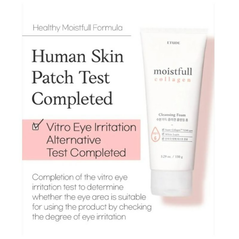 Etude House Moistfull Collagen Cleansing Foam - Distacart