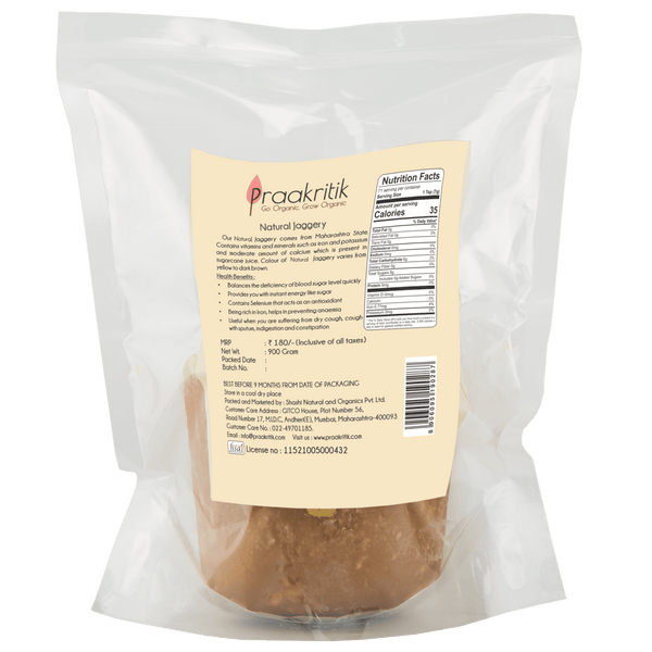 Praakritik Natural Jaggery - Distacart