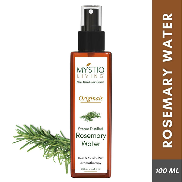 Mystiq Living Rosemary Water for Hair Growth - Hair Mist Spray - Distacart