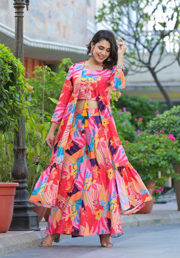 Designer Stylish Multi Ab Cotton Stitched jacket Style - Anbazaar - Distacart