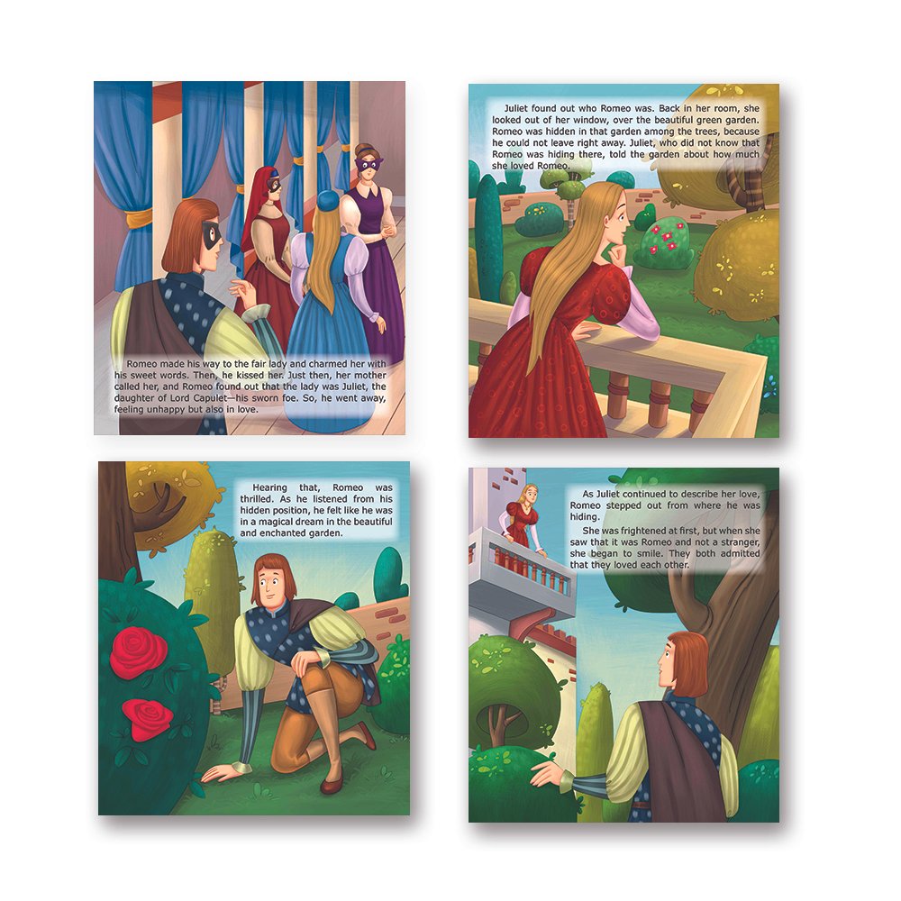 Shakespeare for Young Minds: Jolly Kids' Illustrated Stories D Combo Set of 6 Ages 6-12 Years - Distacart