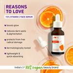 Thumbnail for Plum Glow & Clarify Serum Combo - 15% Vitamin C Face Serum + 10% Niacinamide Face Serum - Distacart