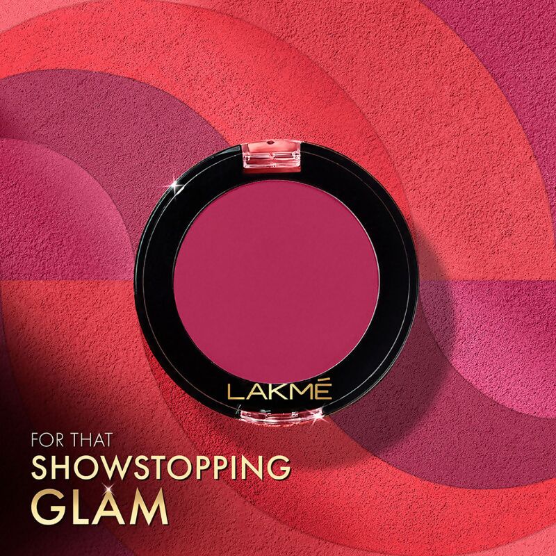 Lakme Face It Blush - Perfect Plum - Distacart