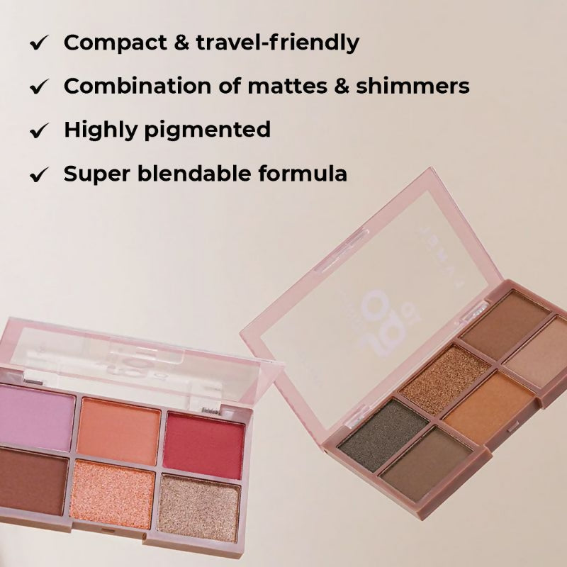 Lamel To Go Eyeshadow Palette - 404 Burgundy