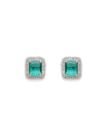 Thumbnail for stone stud (Light green ) - Ruby Raang - Distacart