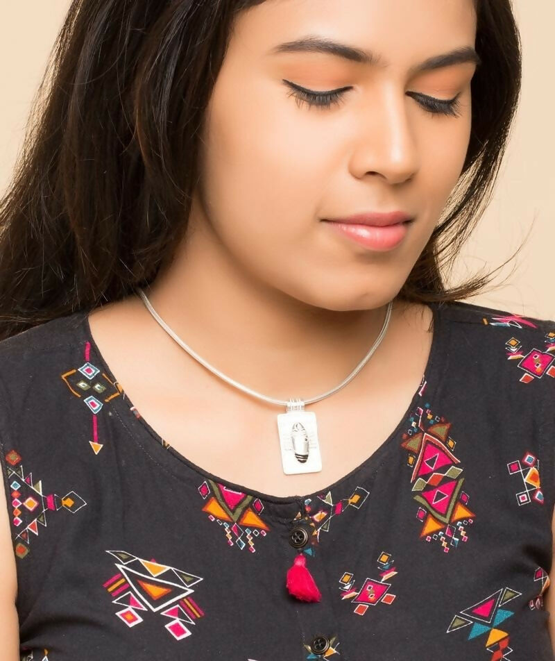 Isha Life Linga Bhairavi Silver Pendant