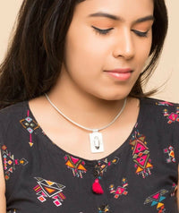 Thumbnail for Isha Life Linga Bhairavi Silver Pendant