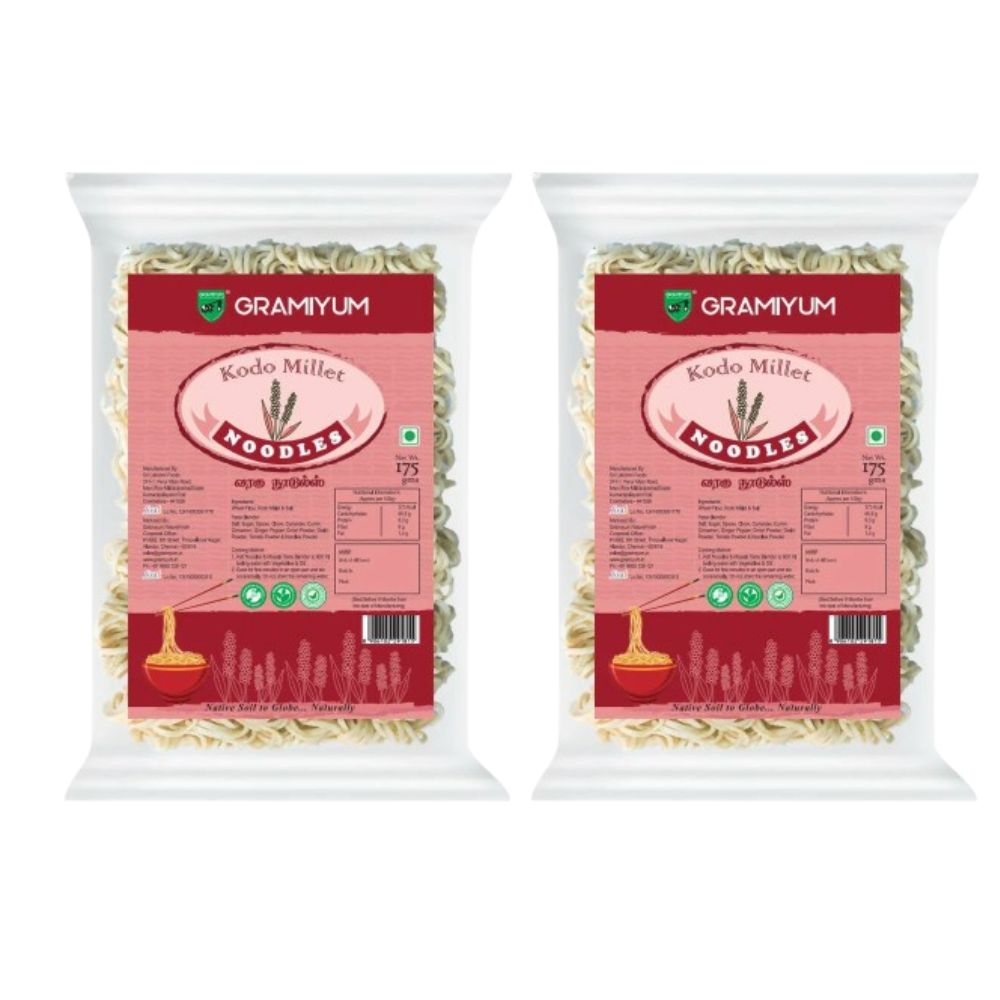 Gramiyum Kodo Millet Noodles - Varagu Noodles - Distacart
