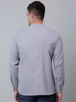 Thumbnail for Jompers Men's Black Solid Short Kurta - Distacart
