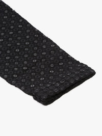 Thumbnail for Jompers Men's Black Chikankari Embroidered and Sequence Kurta Only - Distacart