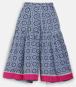 Thumbnail for Ahalyaa Multi Crepe Printed Kids Kurta Sharara Set With Dupatta For Girls - Distacart