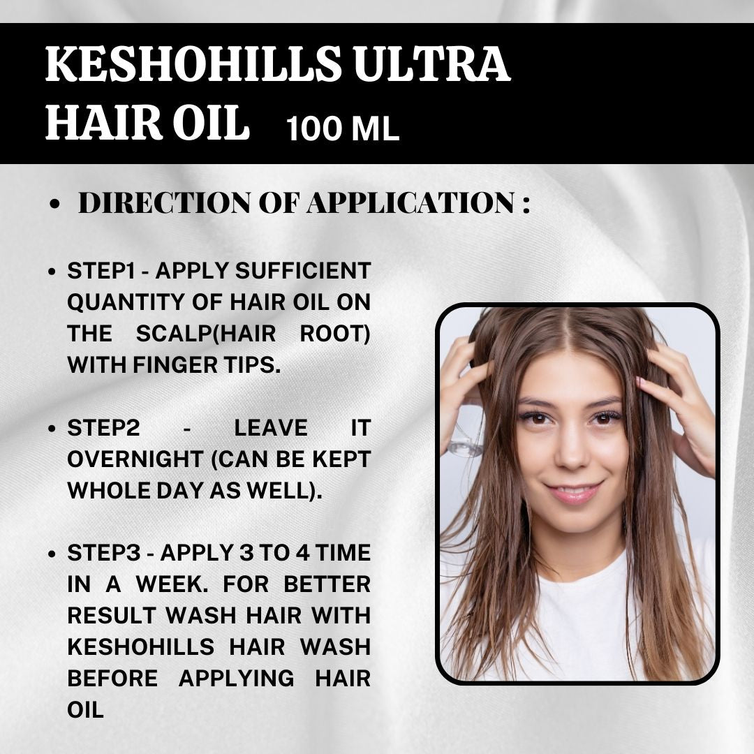 Herbal Hills Ayurveda Keshohills Ultra Hair Oil - Distacart