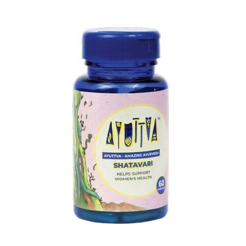 Ayuttva Shatavari Capsules for Women - Distacart
