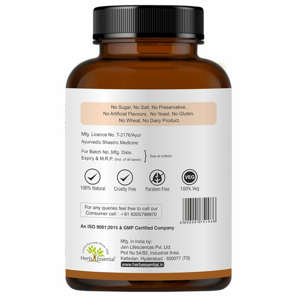 Herb Essential Yashtimadhu Tablets - Distacart