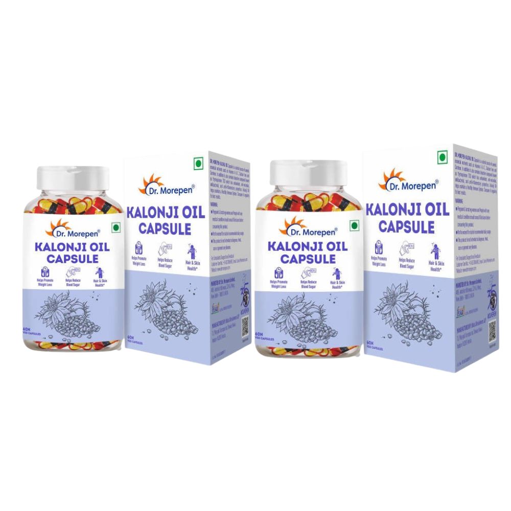 Dr. Morepen Kalonji Oil Capsules - Distacart
