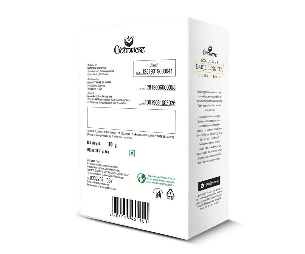 Goodricke Single Estate, Margaret’s Hope - Exclusive Darjeeling Tea - Distacart