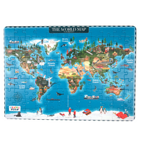 Thumbnail for 108 Pcs World Map Puzzle 1