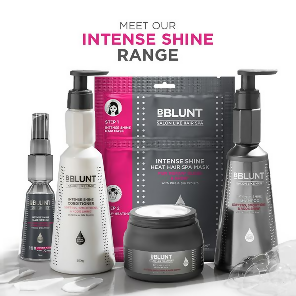 BBlunt Intense Shine Heat Hair Spa Mask With Rice & Silk Protein - Distacart