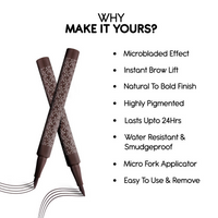 Thumbnail for Kay Beauty By Katrina Kaif Eyebrow Microblading Pen - Walnut - Distacart