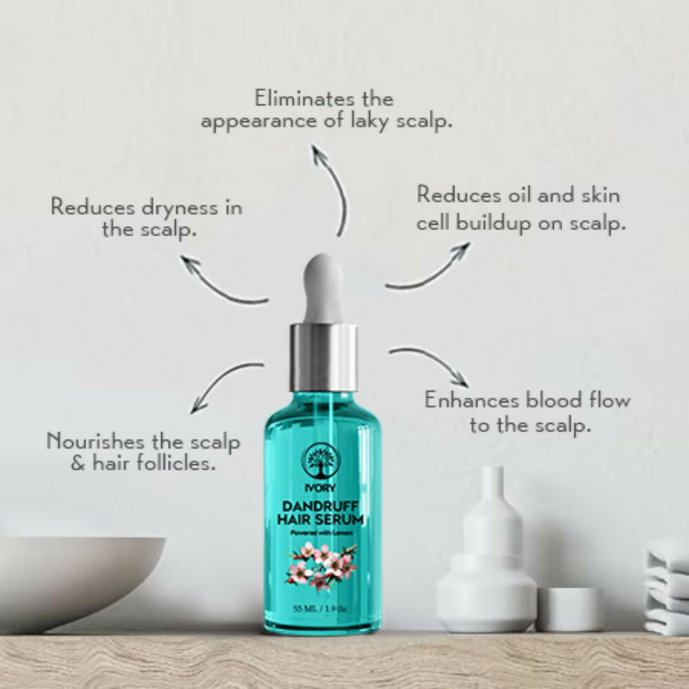 Ivory Natural Dandruff Hair Serum For Nourishing Dry Scalp - Distacart