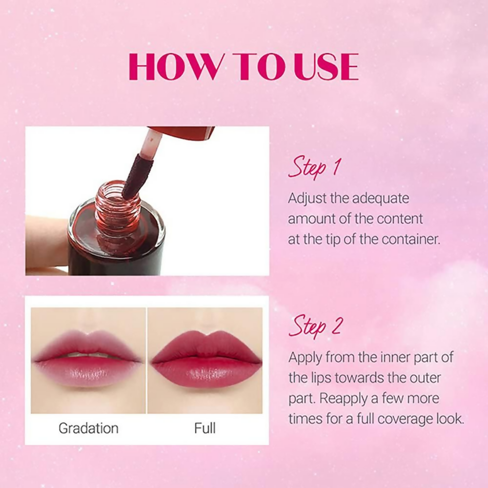 Etude House Dear Darling Water Gel Lip And Cheek Tint Lipstick - Red Grapefruit Ade