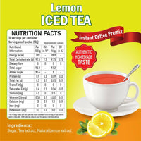 Thumbnail for Naivedyam Lemon Iced Instant Tea Premix Powder Sachets - Distacart