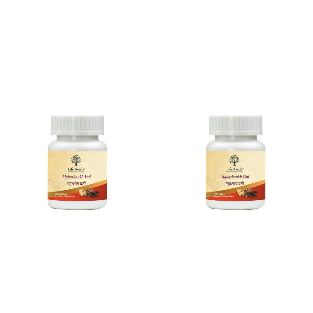 Life Aveda Mahashankh Vati Tablets - Distacart