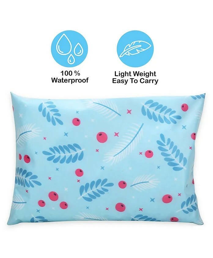 AHC New Born Baby Waterproof Bathing Pillow with Bean Filling for Bathing Chair/Tub/Sheet- Printed - Distacart