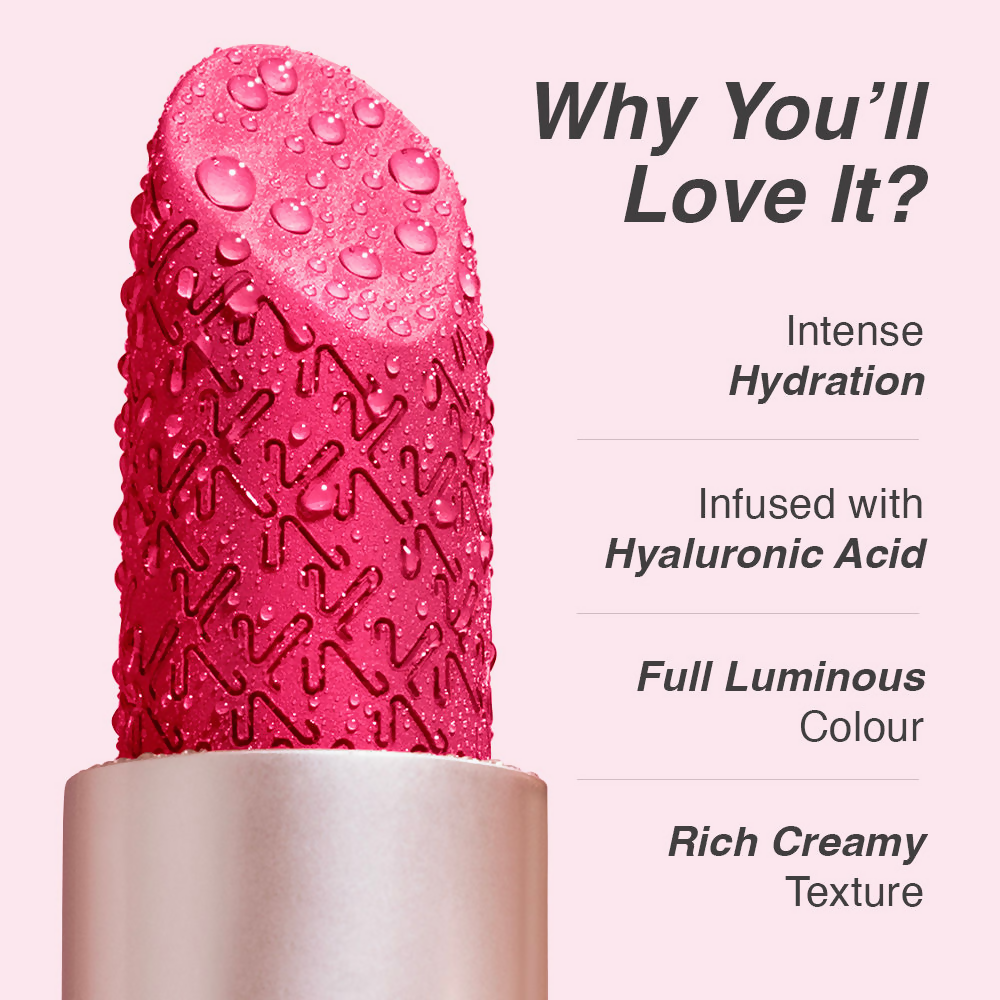 Kay Beauty Hydra Crème Hydrating Full Coverage Lipstick with Hyaluronic Acid Tomboy