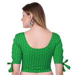 Thumbnail for Vamika Hosiery Green Half Sleeves Blouse - Distacart