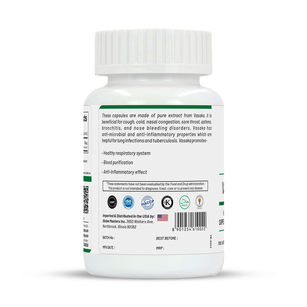 Life Aveda Vasaka Capsules - Distacart