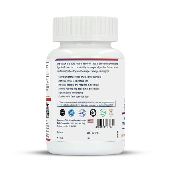 Life Aveda Acid O Flux Capsules - Distacart