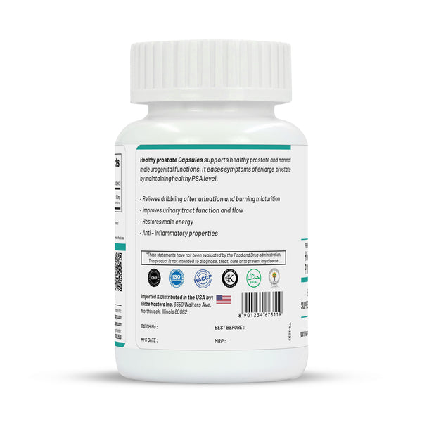 Life Aveda Premium Healthy Prostate Capsules - Distacart