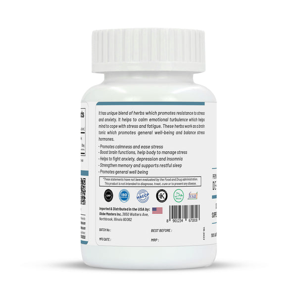 Life Aveda Premium De-Stress Capsules - Distacart