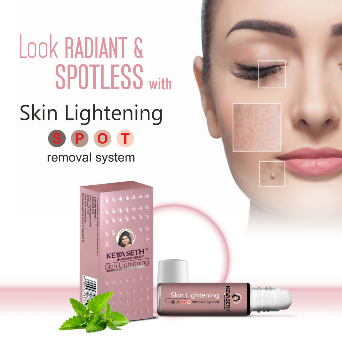 Keya Seth Aromatherapy Skin Lightening Spot Removal System - Distacart