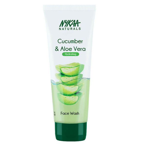 Nykaa Naturals Cucumber & Aloe Vera Face Wash for Hydrated Skin - Distacart