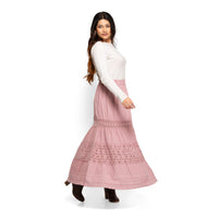Thumbnail for NOZ2TOZ Women's panel skirt - Blue
