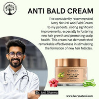 Thumbnail for Ivory Natural Bald Cream For Hair For Stimulate Growth Of Hair, Avoid Thinning - Distacart