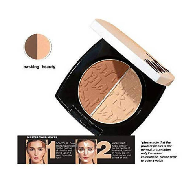 Avon Mark Dual Glow Cheek Color & Highlighter (Basking Beauty) - Distacart