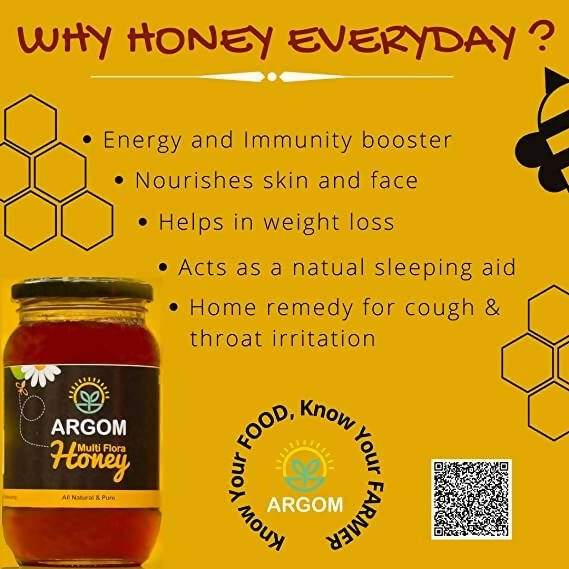 Argom Multi Flora Honey - Distacart