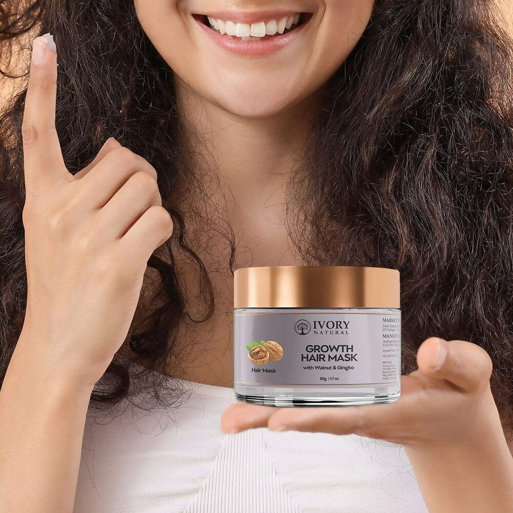 Ivory Natural Growth Hair Mask For Thicker Long And Healthier Hair - Distacart