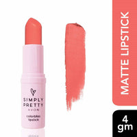 Thumbnail for Avon Simply Pretty Colorbliss Matte Lipstick - Coral - Distacart