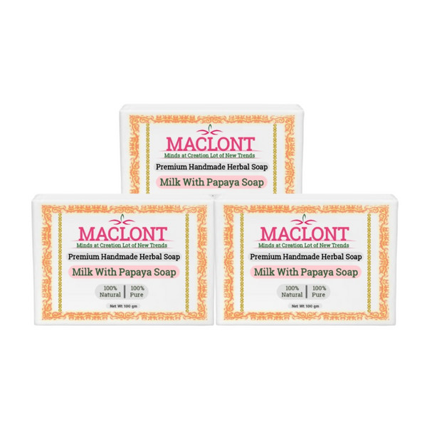 Maclont Milk With Papaya Soap - Distacart