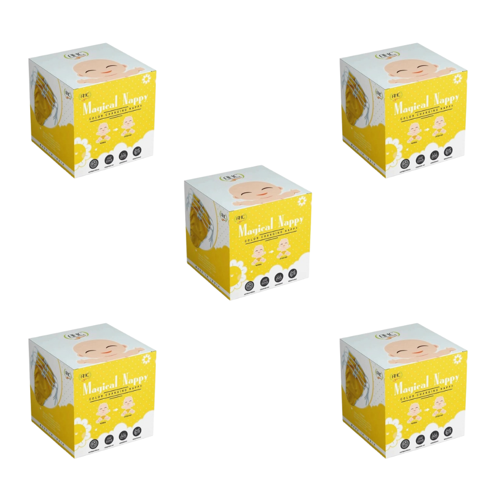 AHC Magic Colour Changing Ultra Soft In Duck Design Cloth Diaper Nappy - Distacart