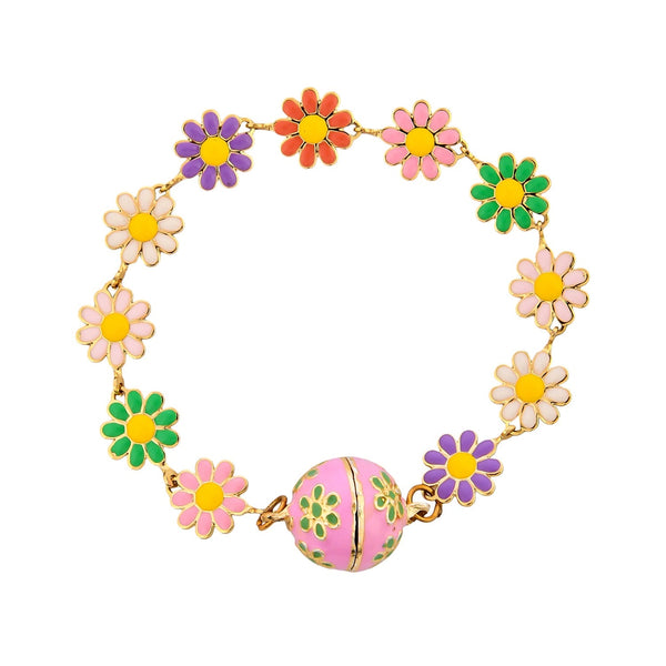 trueBrowns X Voylla Colourful Flowers Kid's Thread Rakhi For Kids - Distacart
