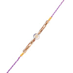 Thumbnail for trueBrowns X Voylla Men's Bejewelled Beaded Thread Rakhi For Brother - Distacart