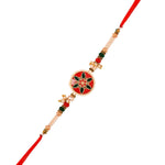 Thumbnail for trueBrowns X Voylla Bejewelled And Beaded Men's Thread Rakhi For Brother - Distacart