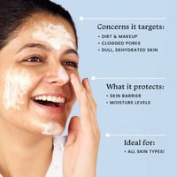 Thumbnail for Foxtale The Daily Duet Gentle Cleanser Hydrating Face Wash For Pore Cleansing, Dirt Control, Makeup Remover, For All Skin Types