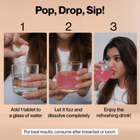 Thumbnail for Setu Skin Renew Fizz Glutathione & Vitamin C Effervescent Tablets